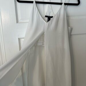 White Sleeveless Top